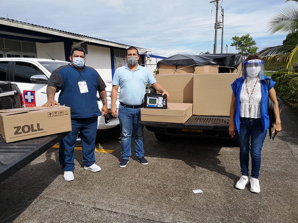 Alto Gobierno entrega los primeros 20 ventiladores grado UCI a Putumayo.