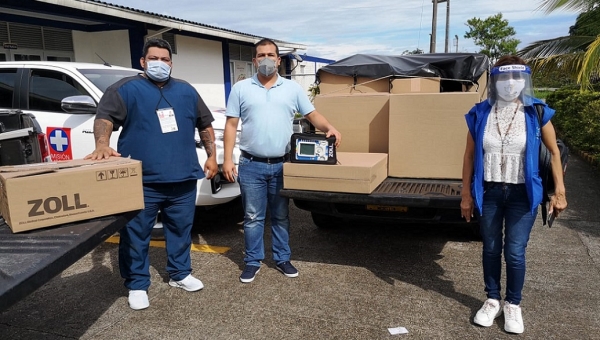 Alto Gobierno entrega los primeros 20 ventiladores grado UCI a Putumayo.